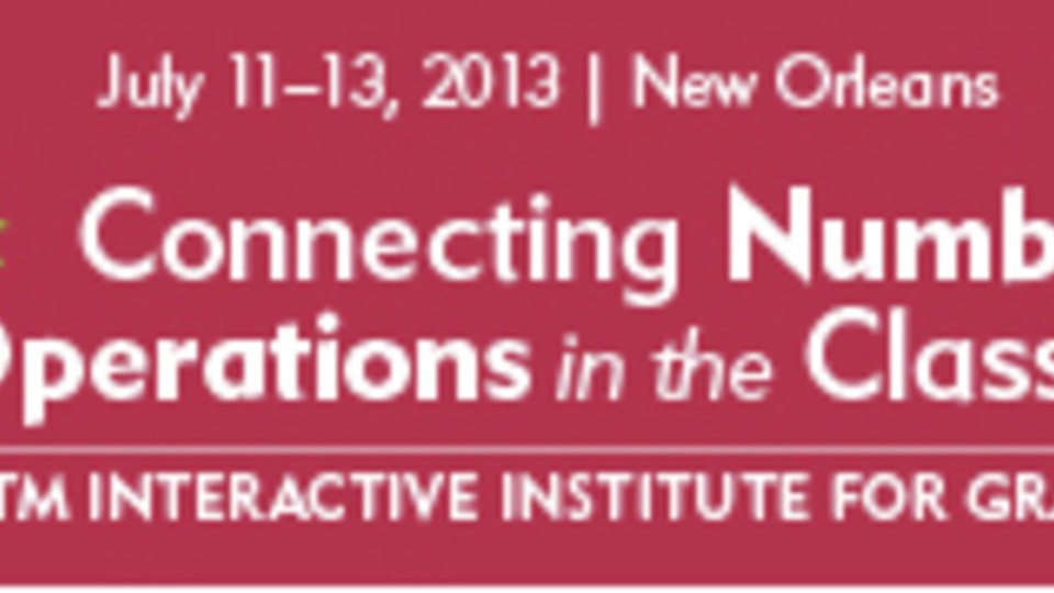 NCTM conference focuses on K5 teachers Primarily Math News